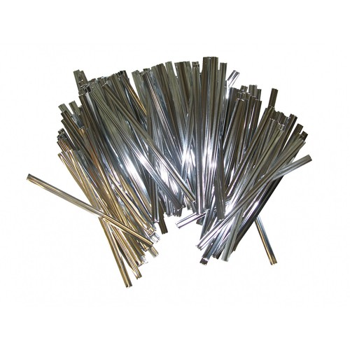 800 Mini - Binder Bindedraht Verschluss für Gefrierbeutel Kabel Draht Basteldrah - Bild 2 von 3
