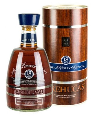 Arehucas - Ron Añejo Arehucas Reserva Especial 18 anos Rum 700ml 40% Vol. herge