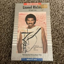 LIONEL RICHIE All Night Long NEW FACTORY SEALED 1985 BETA TAPE MUSICVISION NOS