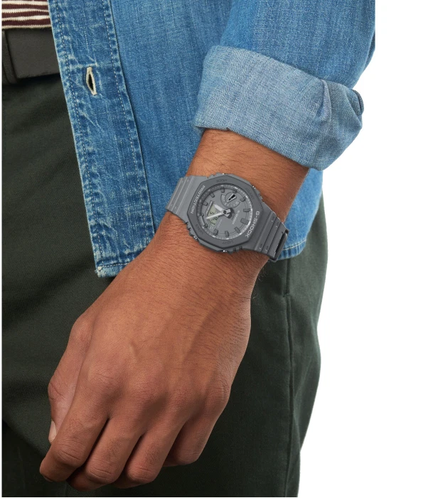 Montre casio analogique et numérique new arrivals