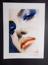 Giovanna Casotto ( Art Print ) , Belle signature au crayon