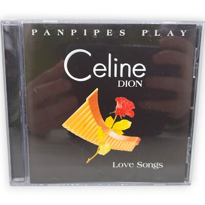 Celine Dion Love Songs Panpipes Play CD Album 2000 Elap Music My Heart Will Go