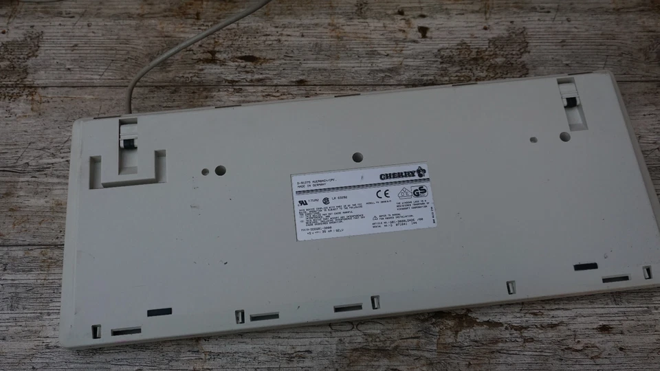 Cherry MY 3000 R/M Vintage Tastatur DIN Anschluss Retro Keyboard Deutsch - Bild 3 von 4