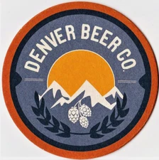 Denver Beer Co Beer Coaster Denver CO