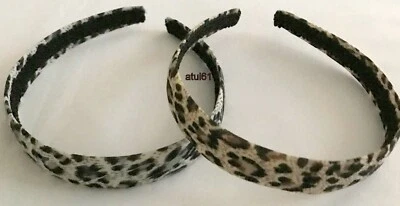 Headband 2.5 Cm Wide Animal Leopard Cheetah Print Aliceband Hairband Accessories