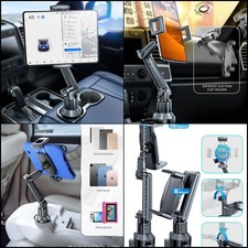 Car Holder Mount Cup Tablet Ipad Phone Stand Universal Adjustable Suction 360