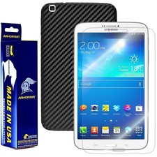 ArmorSuit MilitaryShield Samsung Galaxy Tab 3 8.0 Wifi Screen  Black Carbon