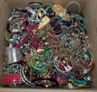 Vintage/Retro/Modern Costume Scrap/Wear Grab Bag Jewelry Lot (BOX G) ~ 23 LBS