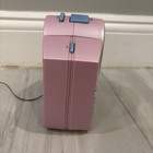 Vintage 2001 Pink Barbie FM Alarm Clock Radio Tested Works Battery Operated — photo 4
