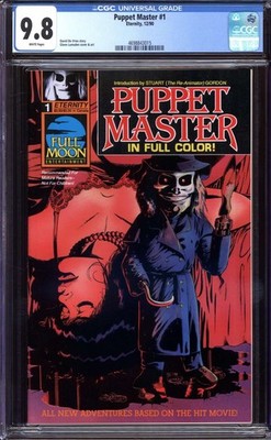 PUPPET MASTER #1 CGC 9.8 WHITE PAGES // ETERNITY PUBLICATIONS 1990 ID: 81151