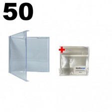 50 STANDARD CD Jewel Case Carton Only, NO Trays 100 OPP Bags