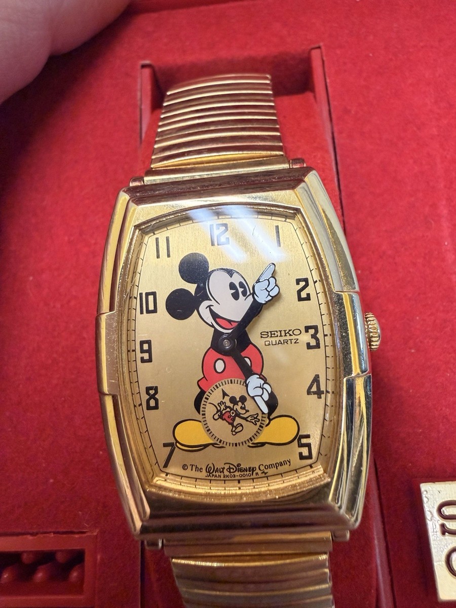Seiko Mickey Mouse 60th SED002 2K03 5009 Wristwatch for Ladies