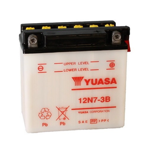 MS-C17DA14C85 BATTERIA YUASA 12N7-3B 82/> SX 350 CAGIVA 12V/7AH GT 06.50734 - Foto 1 di 1