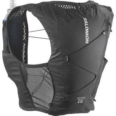 SALOMON Hydration Vest Rucksack Backpack ACTIVE SKIN 4 Women's SET Active Skin 4