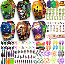 269Pcs Halloween Party Favors Bulk, Halloween Party Supplies, Goodie Bags Stuffe
