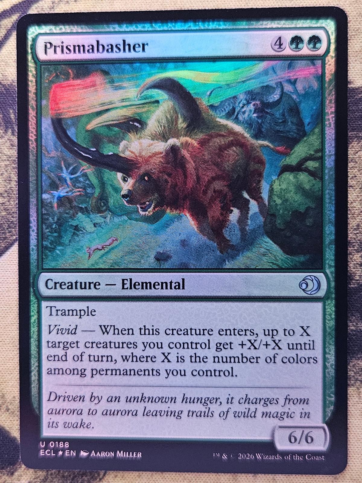 Prismabasher 188 Uncommon Lorwyn Eclipsed Magic: The Gathering Foil Near Mint