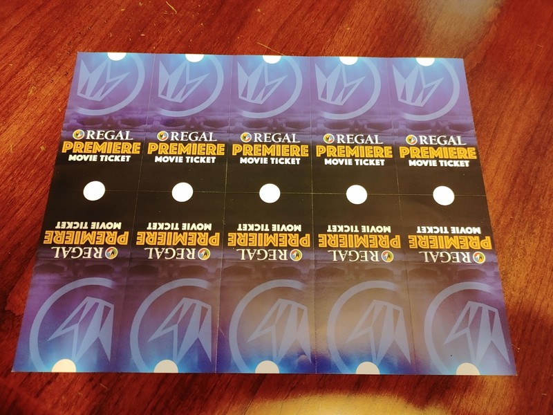 Regal Premier Movie Pass 10-pack