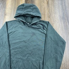 Gymshark Hoodie Mens L Green Sweatshirt Gym Workout Lifting Bodybuilding Sweater