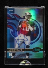 2006 eTopps Auto 1204/2499 Vince Young #36 Auto 3c7