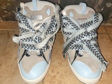 Lanvin Curb Sneakers Light Grey  Blue Size 46 NO BOX 