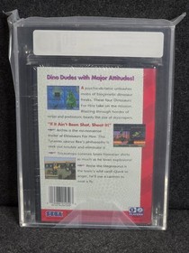 Sega Genesis DINOSAURS FOR HIRE VGA 90 New Factory Sealed Game Wata CGC Rare