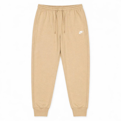 Nike Joggers Mens Knit Taper Leg Sweatpants Pants Beige XL 2XL