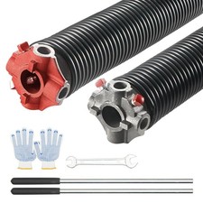 Garage Door Torsion Springs 16000 Cycles 0.25 x 2 x 30inch Pair Garage Door
