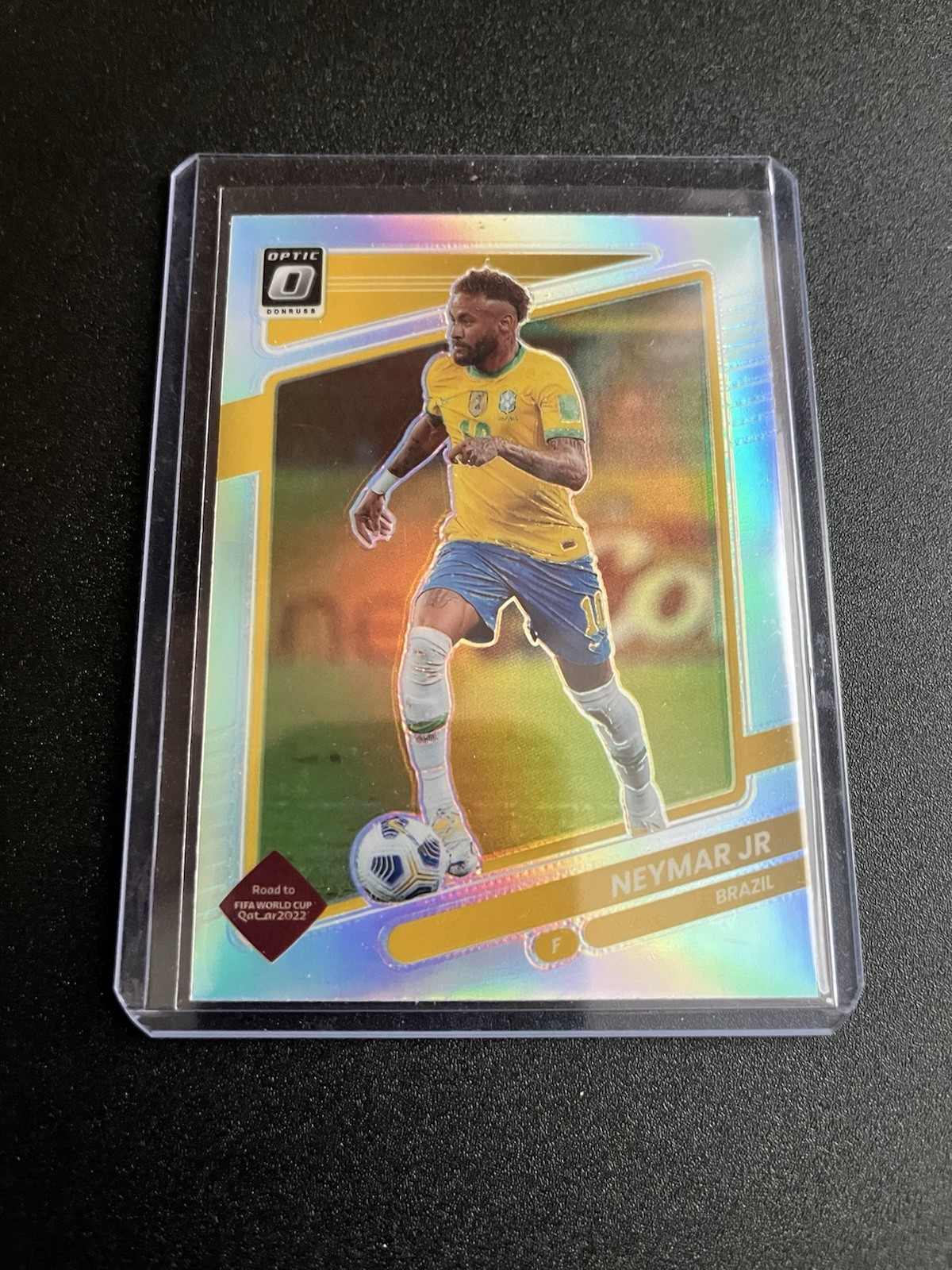2021-22 Donruss Optic Neymar Jr Silver Holo Prizm #18