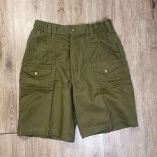 Boy Scouts of America BSA Official Uniform 8" Shorts Green Size 14