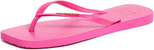 Havaianas Women'S Slim Square Logo Pop up Flip Flops
