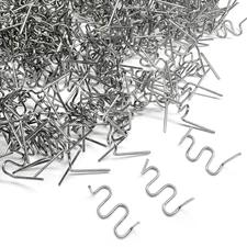 1000Pcs 0.8Mm Plastic Welder Staples,Plastic Welding Staples,Wave Hot Staples We