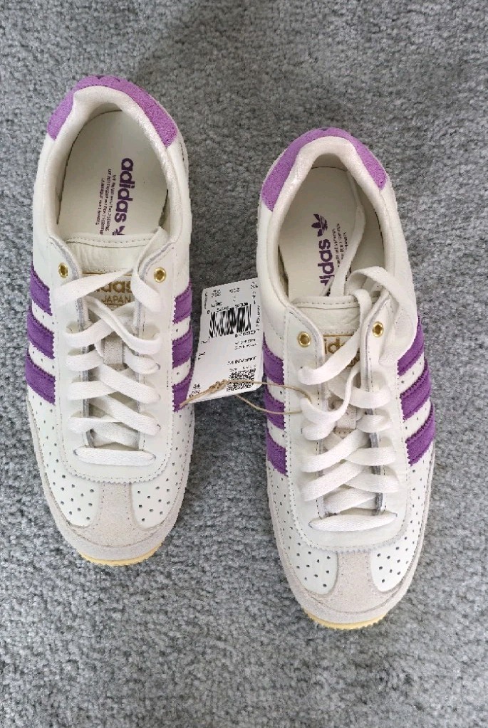 adidas WMNS Japan Off White Rich Mauve Orange Tint JQ6931 Women's Size 5.5 US thumbnail 3