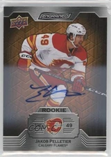 2023-24 Upper Deck Engrained Rookies Auto Jakob Pelletier #144 Rookie Auto RC