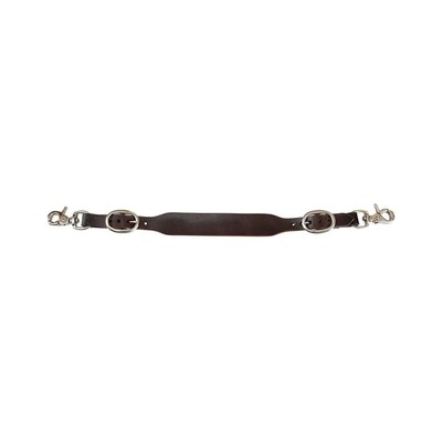 CIRCLE Y Smooth Walnut Leather Wither Strap (0009-0001)