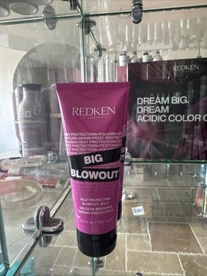 Redken Big Blowout Heat Protecting Jelly Serum 3.4 oz limited. New