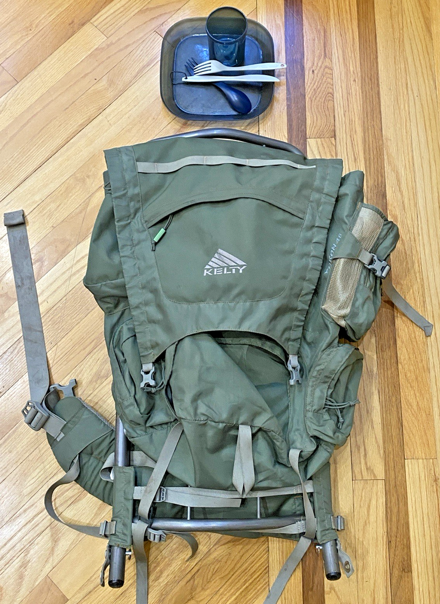 kelty backpack size 2 Journey PerfectFIT The backpack boasts an AmpFlow ventilated back panel Kelty Trekker 65L External Frame