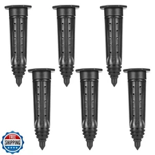 Briwooody 6 Pack Garden Watering Stake Large UV-Protected ABS Plastic Deep Ro