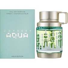 Armaf Odyssey Aqua Eau De Parfum Spray for Men 3.4oz-100mL  NEW-SEALED