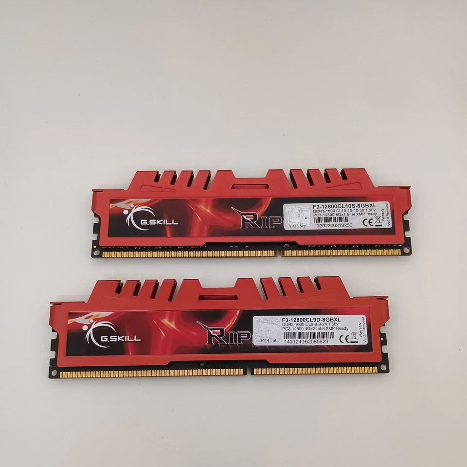 G.SKILL Ripjaws X Series 8GB (2 x 4GB) 240-Pin DDR3 SDRAM DDR3 1600 (PC3 128... - Image 2 of 3