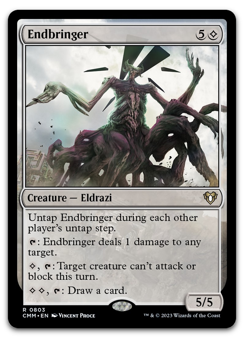 Endbringer #803 (NM) Commander Masters CMM Magic MTG