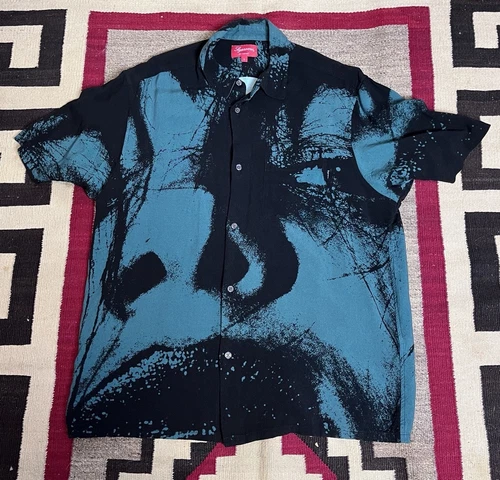 Chemise rayonne Supreme SS20 My Bloody Valentine taille L Shoegaze Slowdive