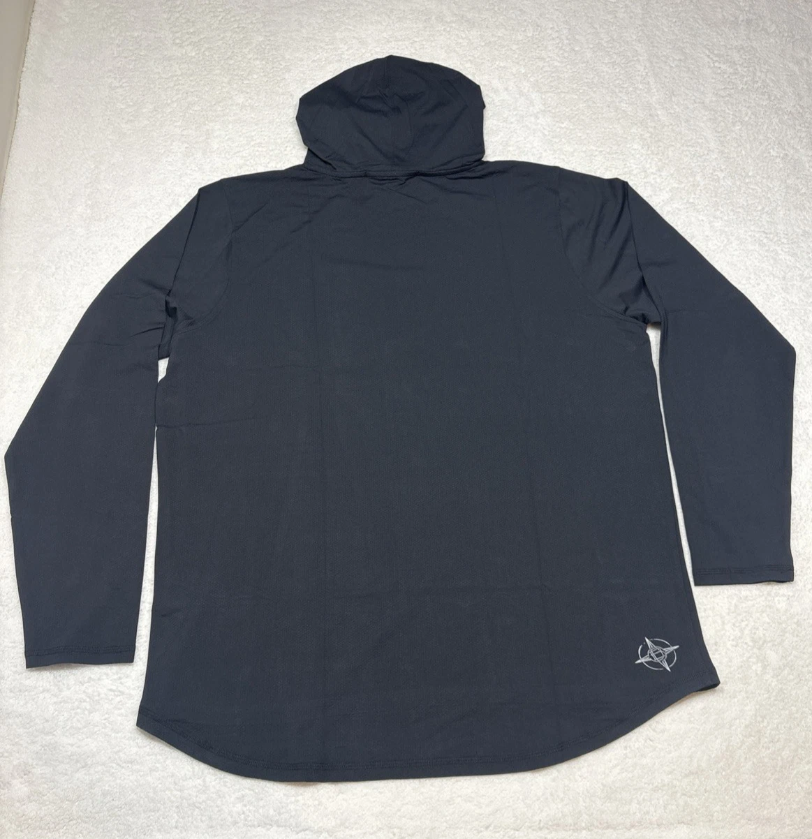 B. Draddy Cool Olin Hoodie Mens XL Dark Knight Black BDSL10 Golf Pullover image 8