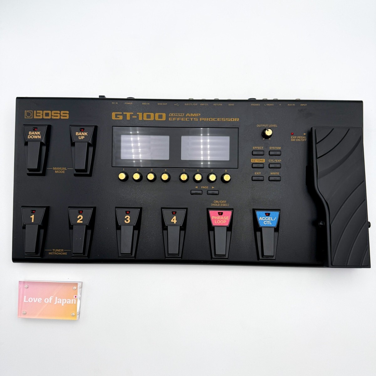 ギター Boss GT-100 Boss GT-100 Multi-Effects Processor Guitar Effect Pedal Good