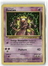 Mewtwo 14 Promo Wizards Black Star Promos Pokemon Damaged on eBay
