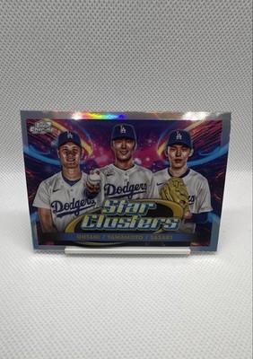 2025 Topps Cosmic Chrome - Triple Star Clusters Shohei Ohtani, Roki Sasaki,...