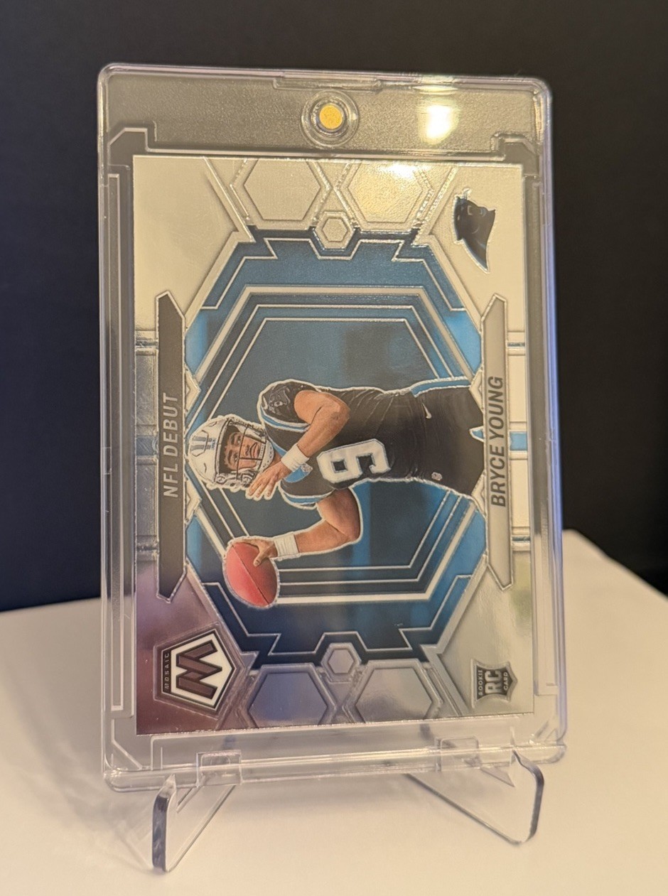 2023 BRYCE YOUNG ROOKIE #ND-2 Mosaic Silver Prizm (RC) Panthers QB Mint