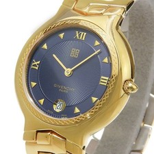 Givenchy VeraZZano Regular Model Watch Navy Dial Stainless Steel Quartz Used Fro