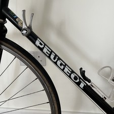 Vintage Peugeot Road Bike 64cm Large 1980s Steel Frame Serviced Ready to Ride