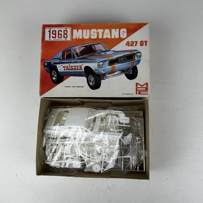 #ad 1968 Mustang 427 GT MPC Model Kit Complete New Sealed $250.00