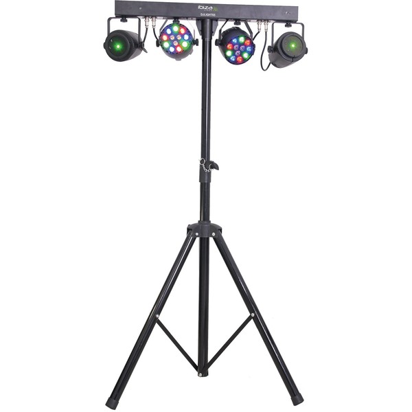 Ibiza DJLIGHT65 Led Partybar Scheinwerfer Effekt Event Party Show Club Dj Licht-image
